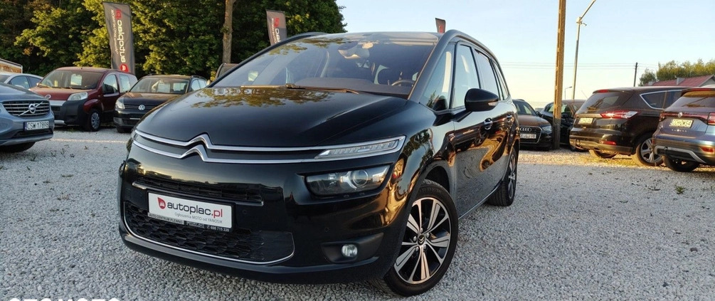 Citroen C4 Grand Picasso cena 44900 przebieg: 208415, rok produkcji 2014 z Tuliszków małe 781